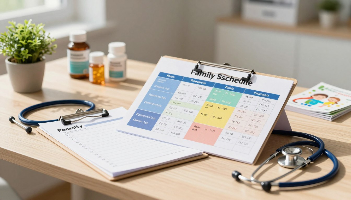 family health checkup schedule