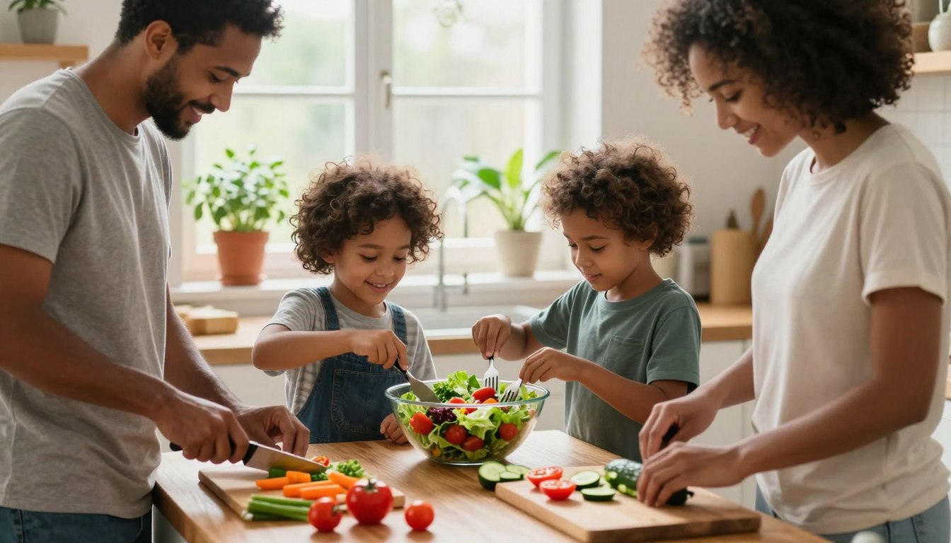 family healthy food habits